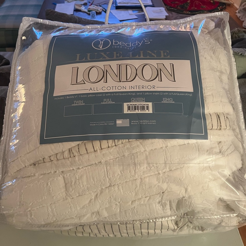 Beddys Queen London Luxe Minky